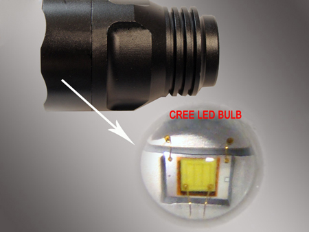 Kit-Ultrafire C8 Q5 5 Mode Cree Led Flashlight with 1300 Lumen